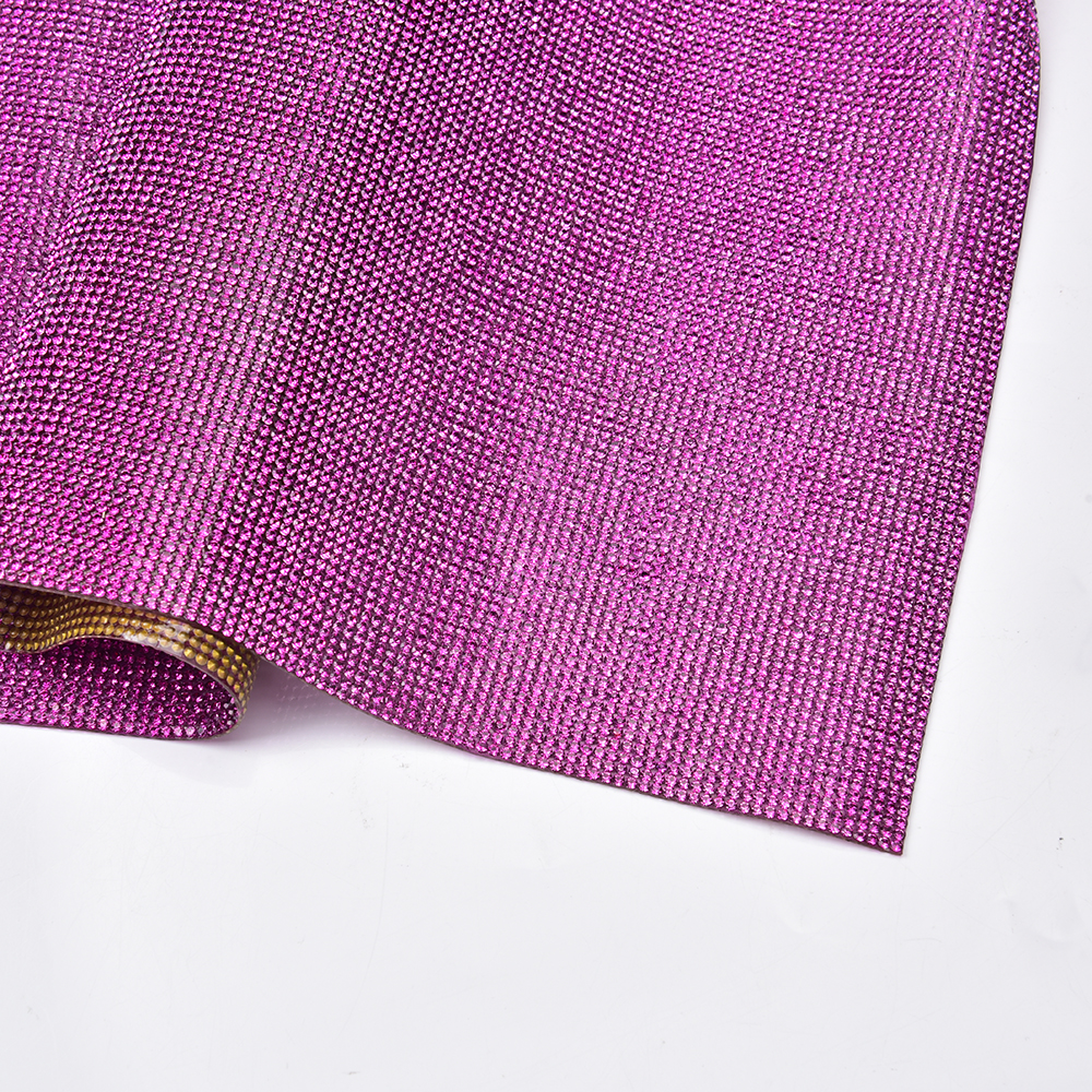Fuchsia Rhinestone Sticker Tri - Hotfix Rhinestone Sheet 评论和价格