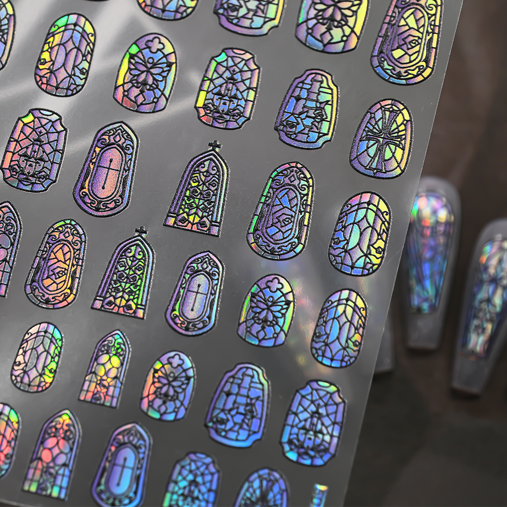 5D Sparkly Retro Glass Fragmen - Glitter Vinyl Roll 评论和价格