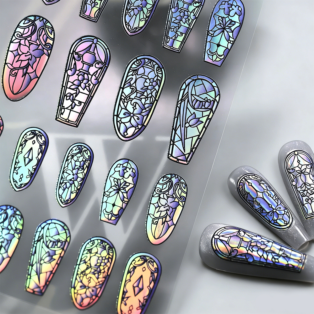 5D Sparkly Retro Glass Fragmen - Glitter Vinyl Roll 评论和价格