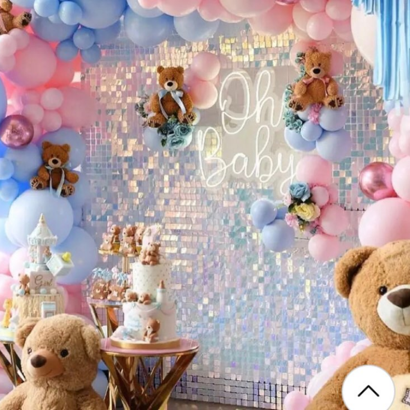 18 Pcs Sequin Panel Background - Sequin Fabric Panel 评论和价格