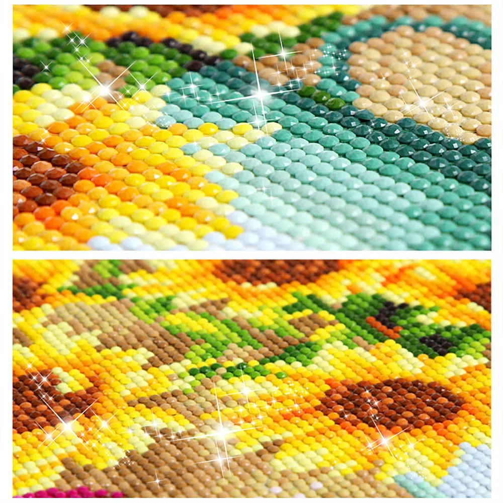 1pc frameless diamond painting - Embroidery Embellishments 评论和价格