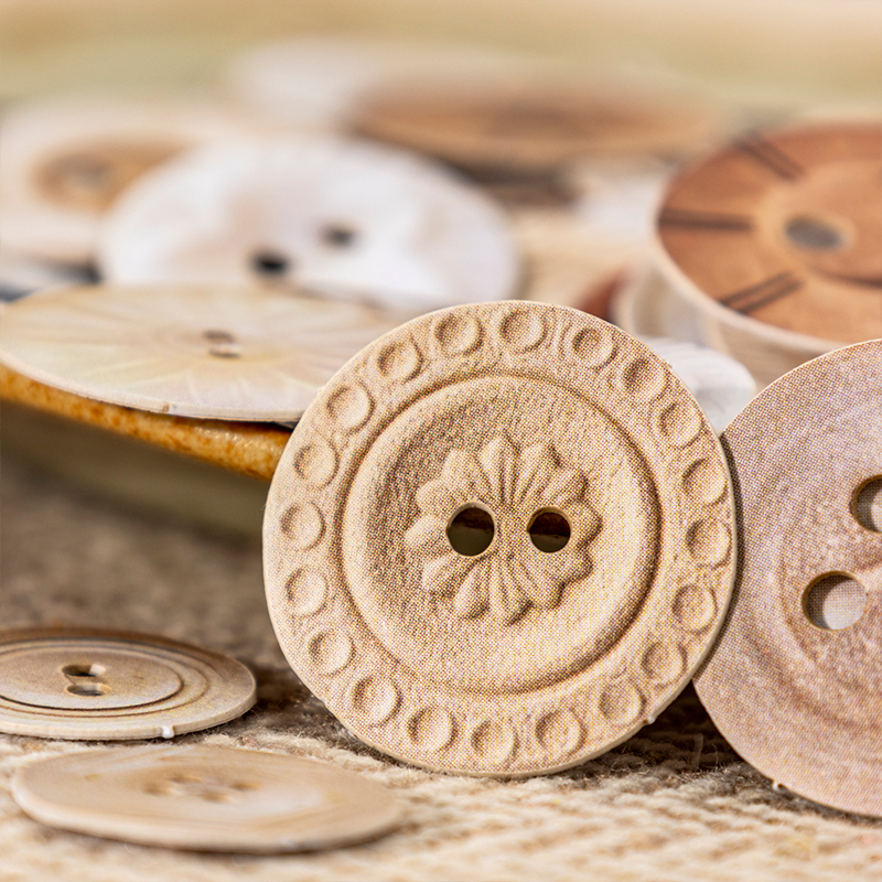 JIANQI 100 Sheets Button shape - Embellishments For Scrapbooking 评论和价格