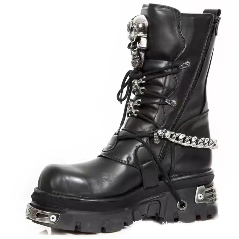 Fashion Men's Genuine Leather  - Guipure Lace Panel 评论和价格