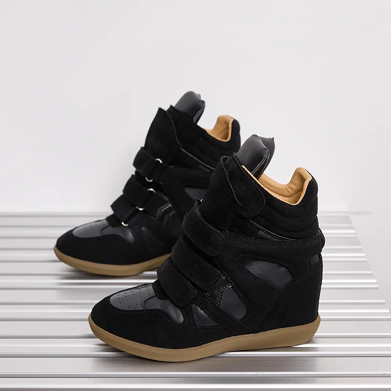 Women Ankle Boots Genuine Leat - Guipure Lace Panel 评论和价格