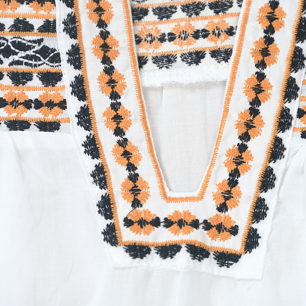 Summer New Women's Embroidered - Elastic Lace Trim 评论和价格