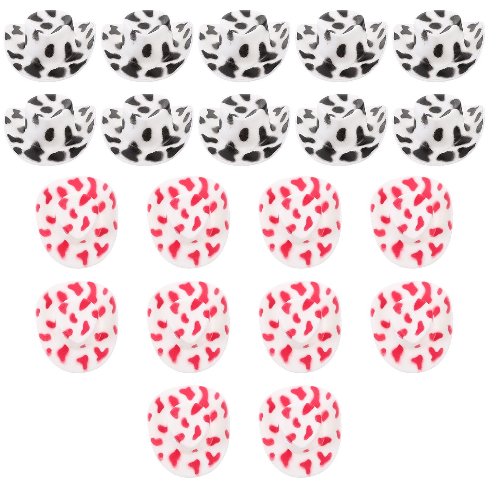 20Pcs Miniature Cowboy Hat Sma - Craft Embellishment 评论和价格