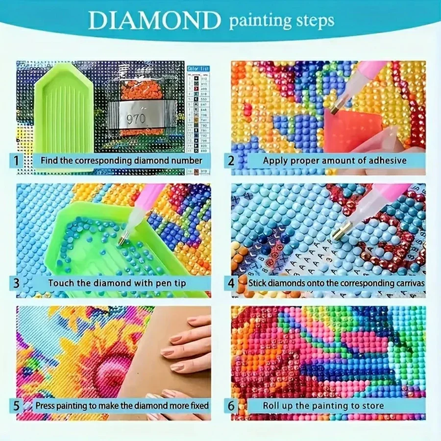 Cartoon Happy Old Couple 5D Fu - Embroidery Embellishments 评论和价格