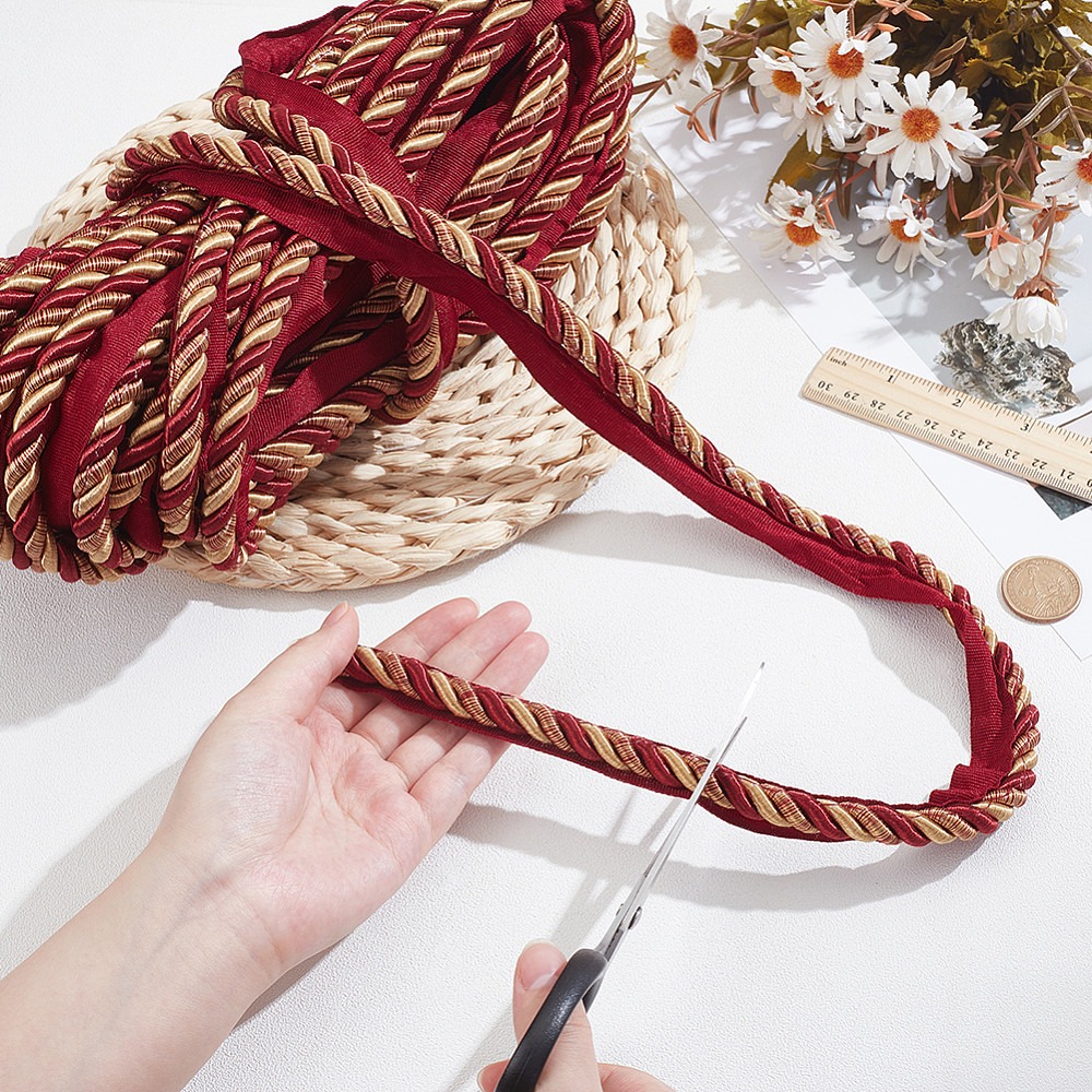 Polyester Twist Lip Cord Trim  - Cord Trim Twisted 评论和价格