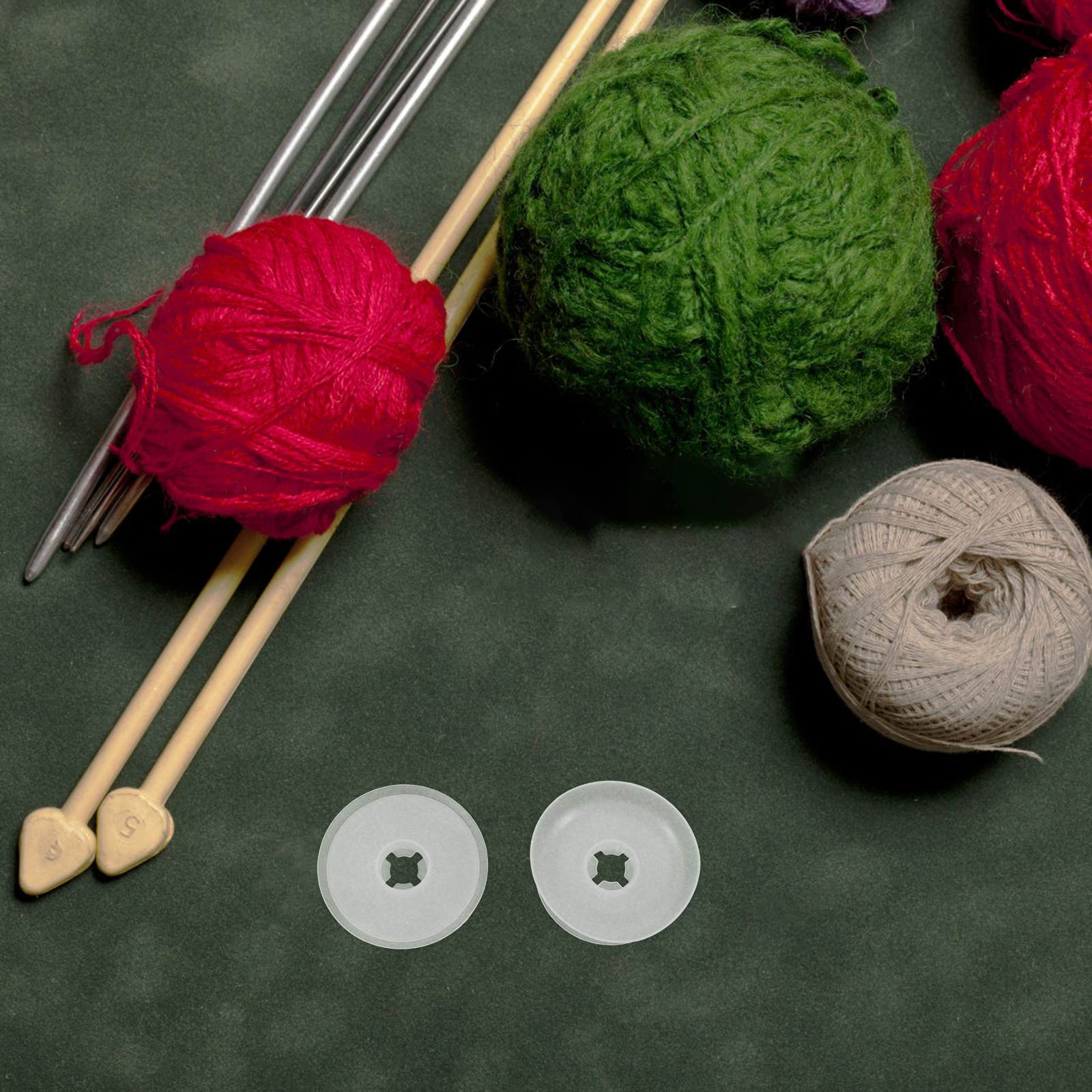 10Pcs Empty Plastic Thread Bob - Embroidery Craft 评论和价格