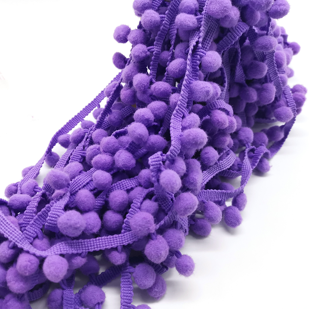 1-5yard Pom pom Fringe Lace Ri - Fringe Ribbon Sewing 评论和价格