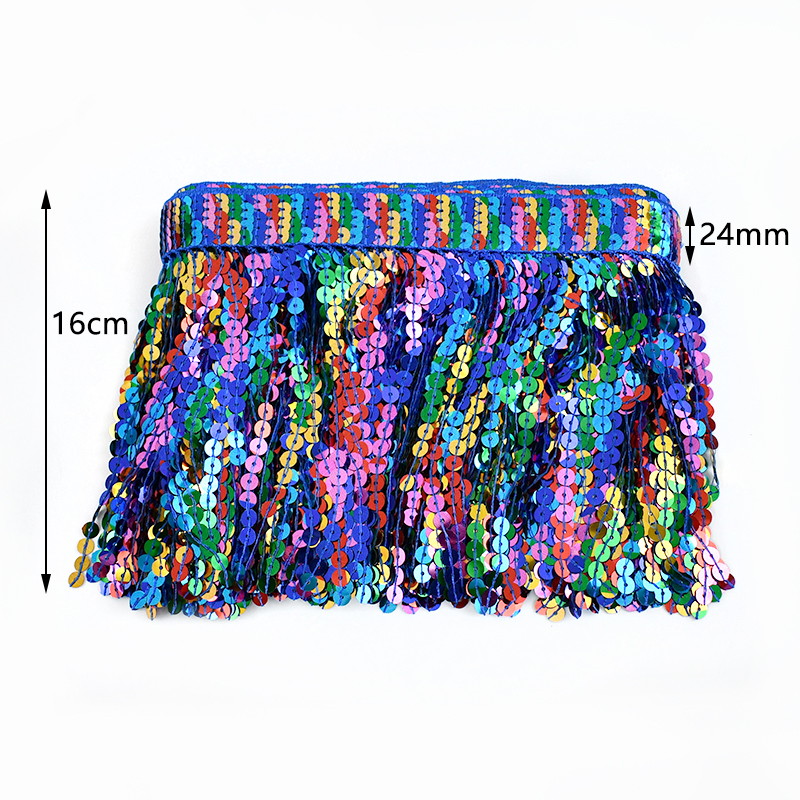 5/10Yards Sequin Fringe Tassel - Fringe Ribbon Sewing 评论和价格