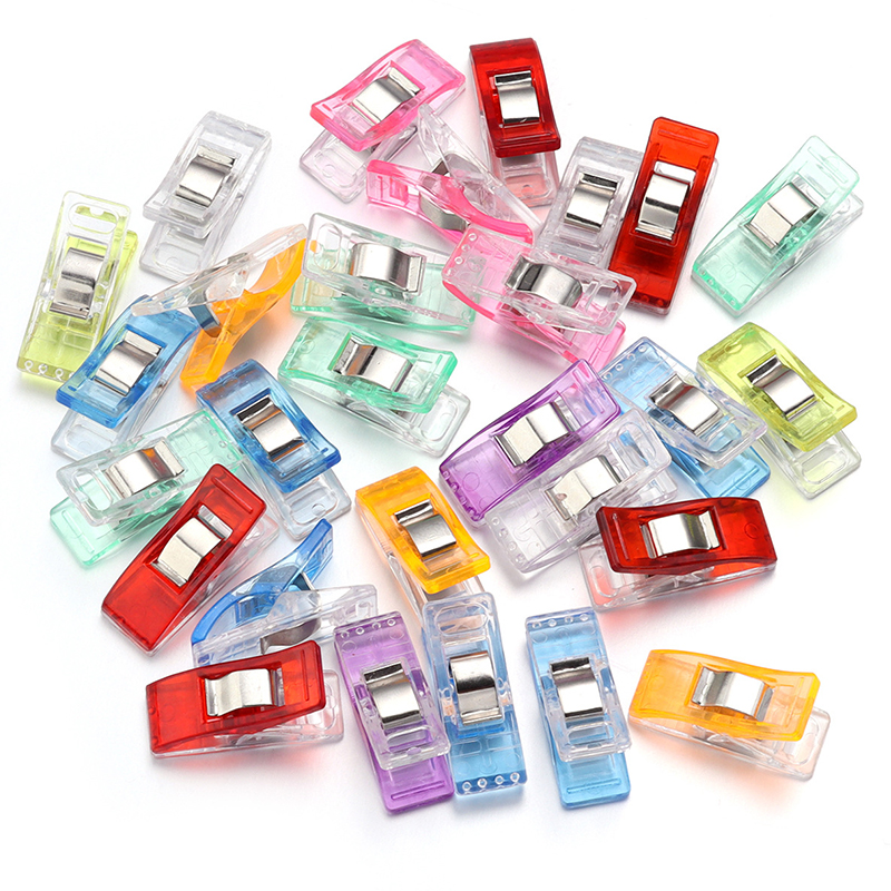 20/40PCS Random Color Clip Pla - Embroidery Craft 评论和价格