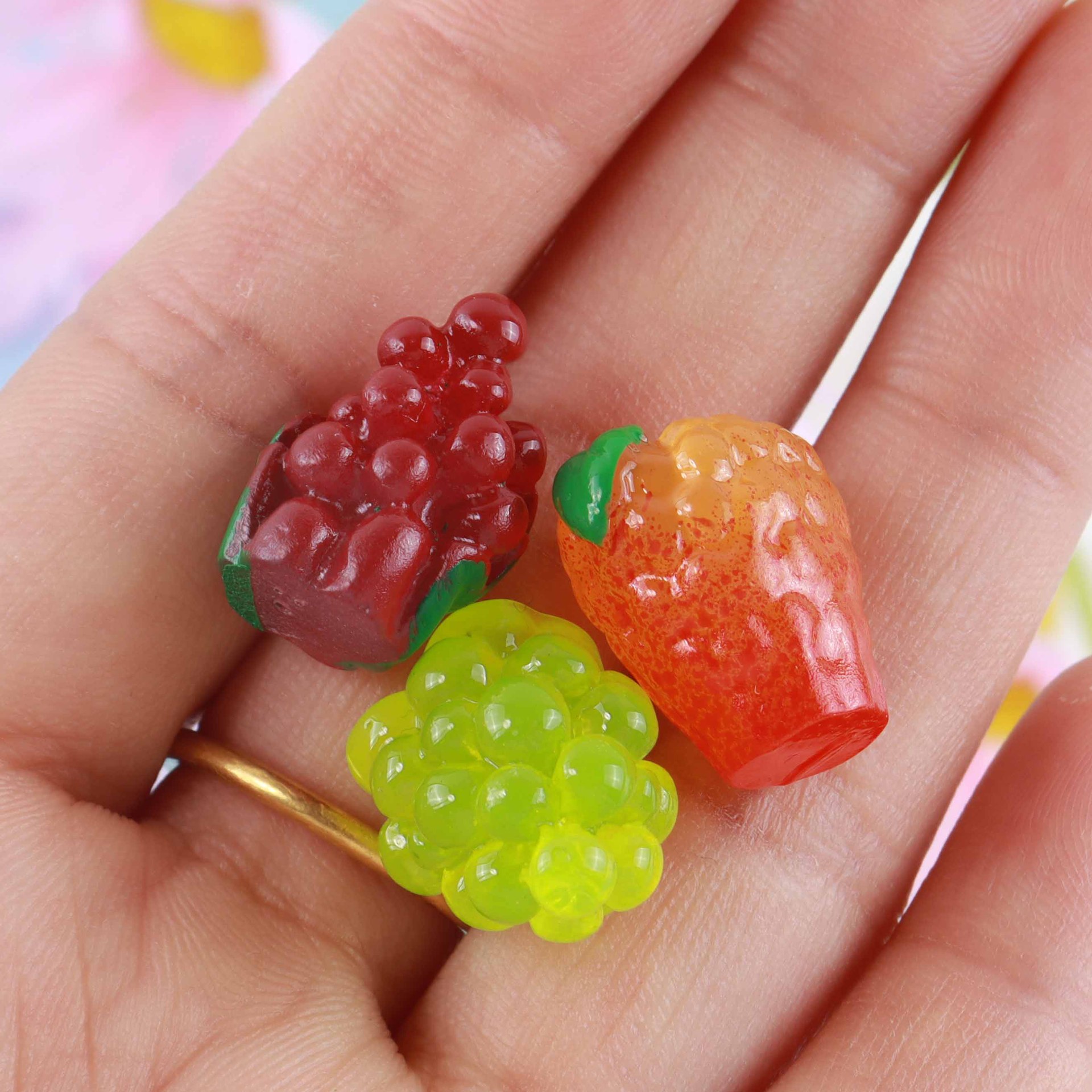 10pcs Diy Mini Resin Orange Fr - Christmas Craft Embellishment 评论和价格