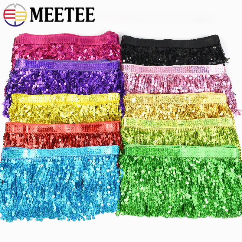 1-5Meters 16cm Beaded Tassel F - Fringe Ribbon Sewing 评论和价格