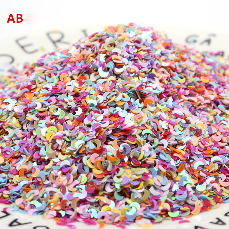 New Moon Gold Sequin Patches D - Embellishment Glue Craft 评论和价格