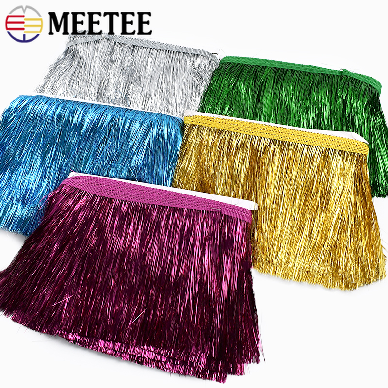 10/15/20cm Gold Metallic Threa - Fringe Ribbon Sewing 评论和价格