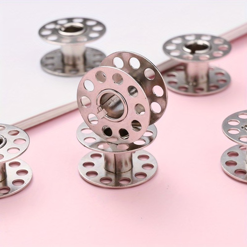 94Pcs Rustproof Metal Bobbins, - Embroidery Craft 评论和价格