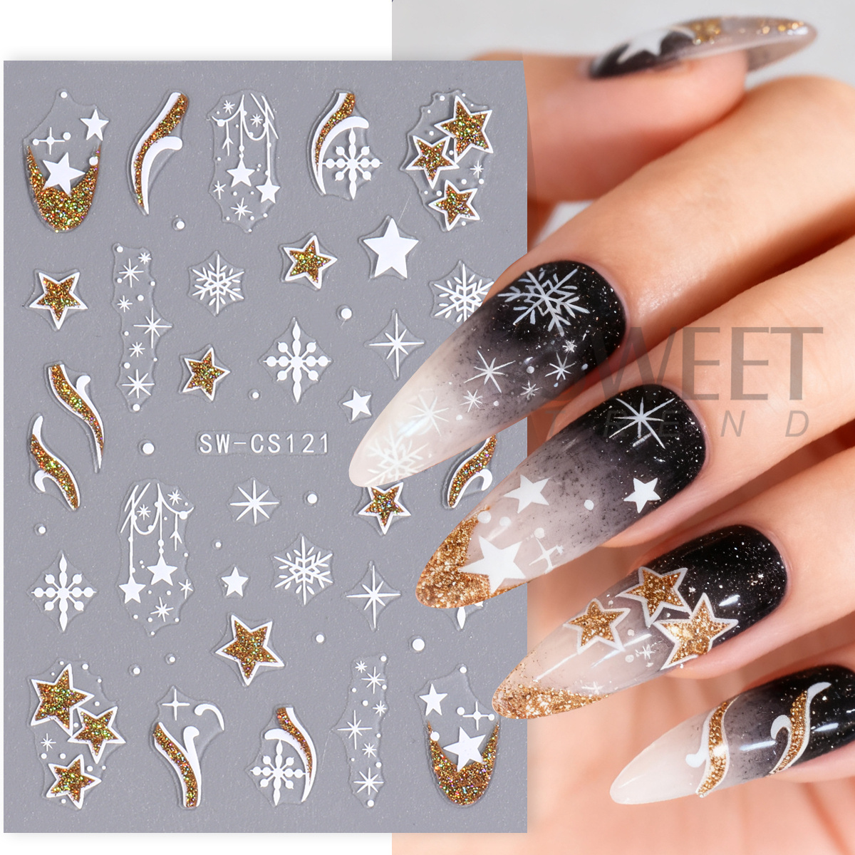 4pcs Winter Cartoon Christmas  - Glitter Vinyl Roll 评论和价格