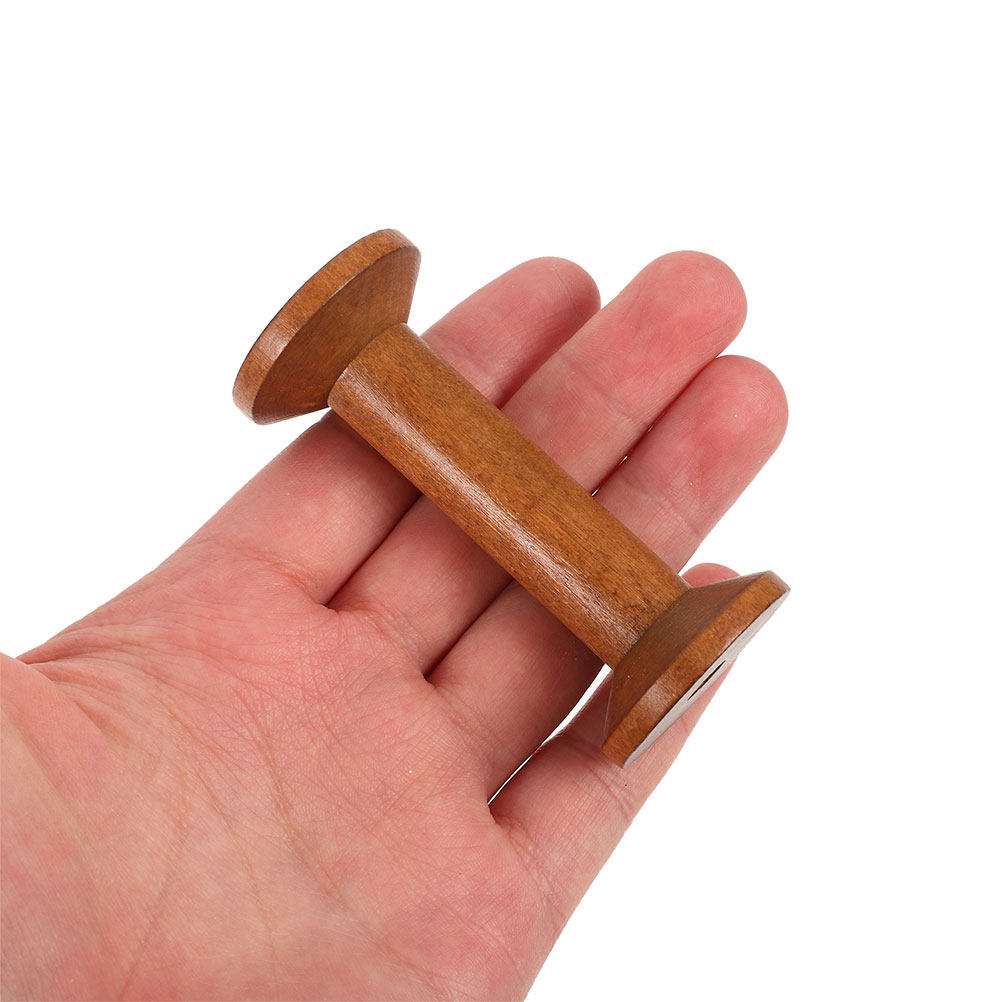 7Pcs Wooden Spindles for Sewin - Embroidery Craft 评论和价格