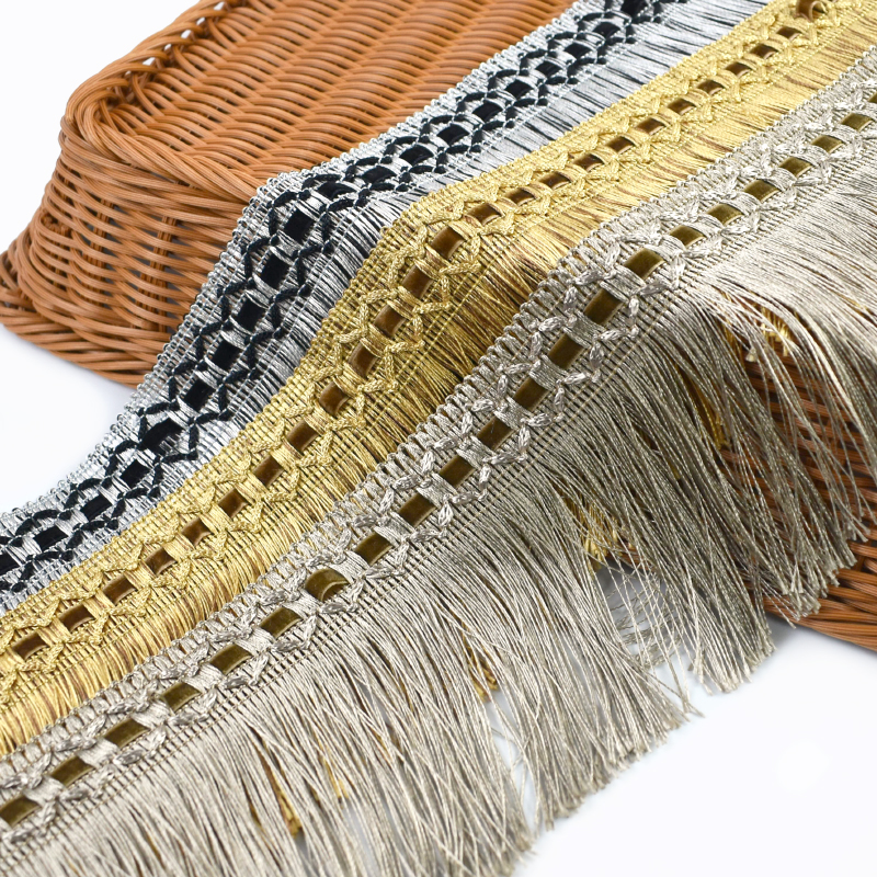 1-10M 10cm Curtain Ethnic Tass - Fringe Ribbon Sewing 评论和价格
