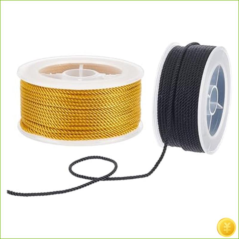 Twisted Nylon Cord 3-Ply Satin - Cord Trim Twisted 评论和价格