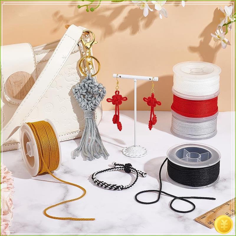 Twisted Nylon Cord 3-Ply Satin - Cord Trim Twisted 评论和价格