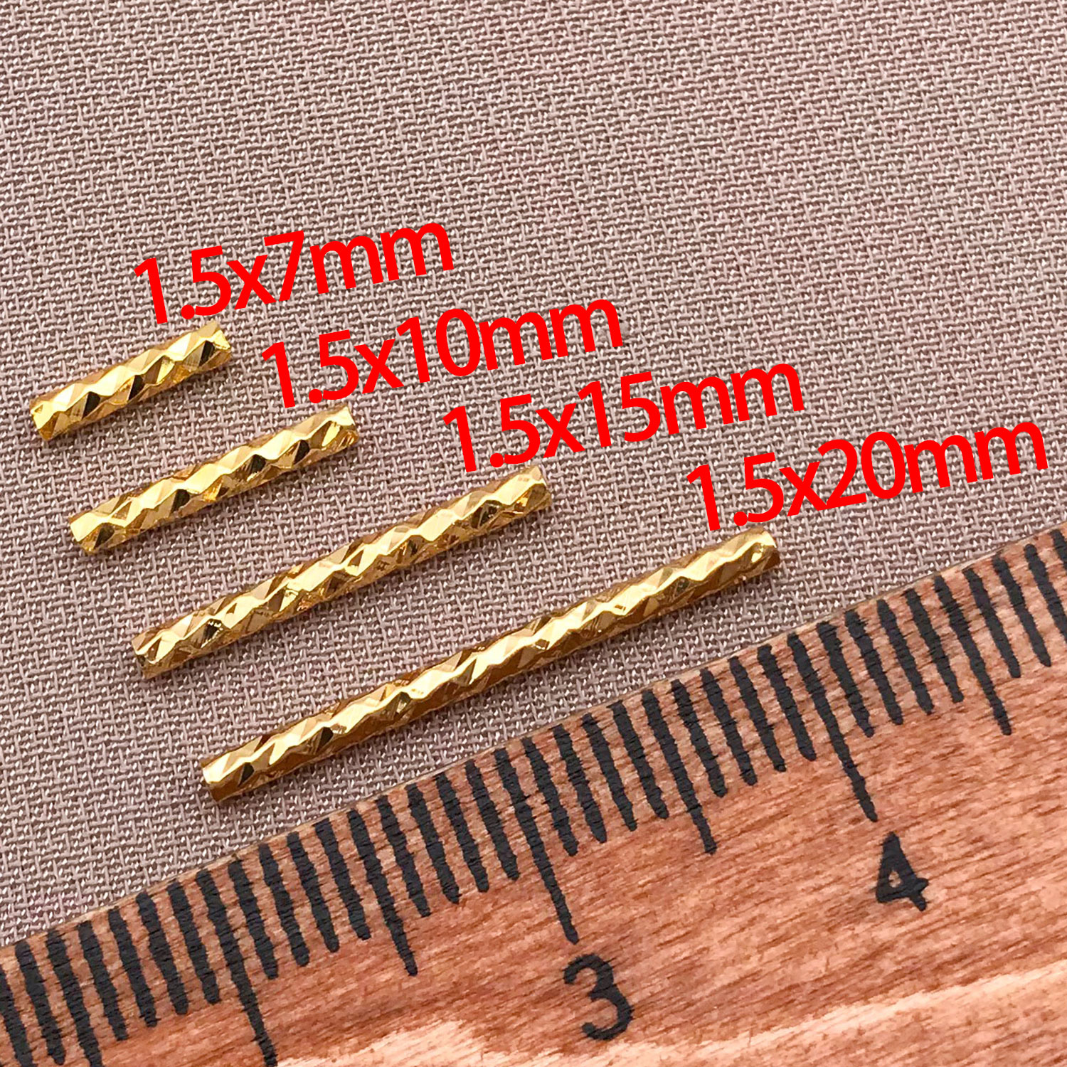 20pcs 18K Copper Plated True G - Embroidery Embellishments 评论和价格