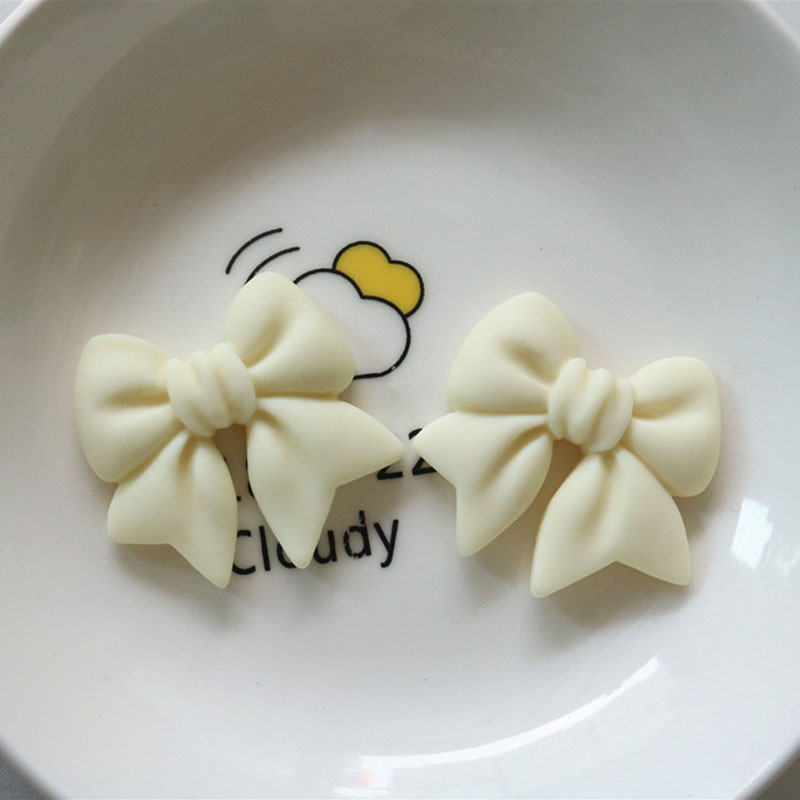 10PCS 30*29mm Bowknot Resin De - Embellishment Glue Craft 评论和价格
