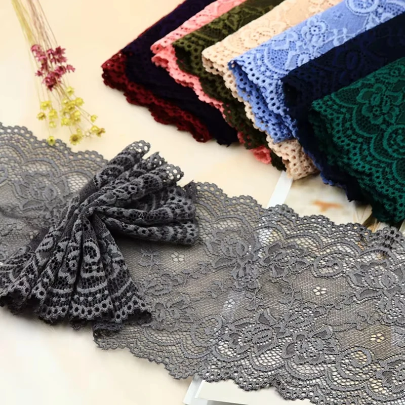 encaje 2 Meter Flower Lace Tri - Guipure Lace Panel 评论和价格