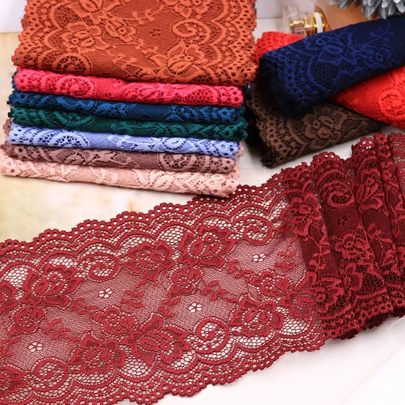 encaje 2 Meter Flower Lace Tri - Guipure Lace Panel 评论和价格