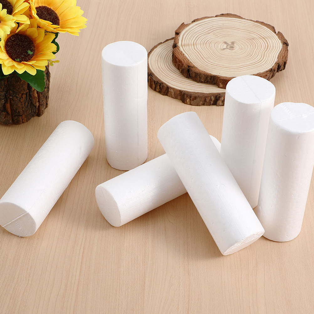 10Pcs Christmas DIY Foam Cylin - Christmas Craft Embellishment 评论和价格