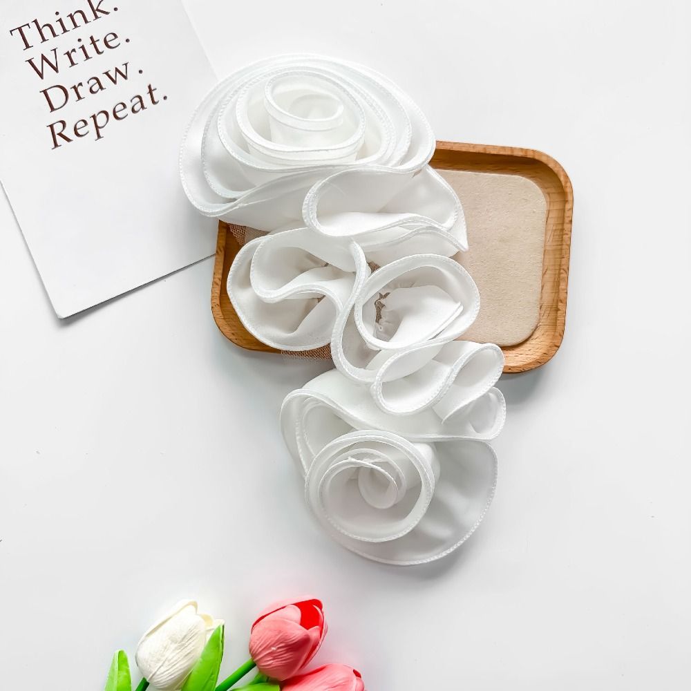 New DIY 3D Floral Decoration S - Applique Patch Flower 评论和价格