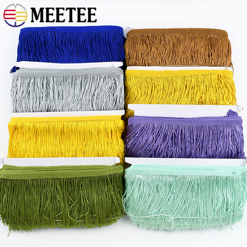 5/10Yard Polyester Tassel Frin - Fringe Ribbon Sewing 评论和价格