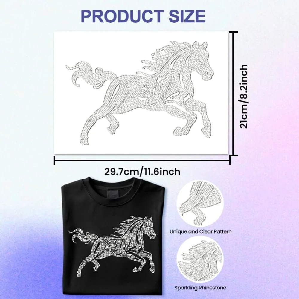 White Rhinestone Iron on Trans - Hotfix Rhinestone Sheet 评论和价格