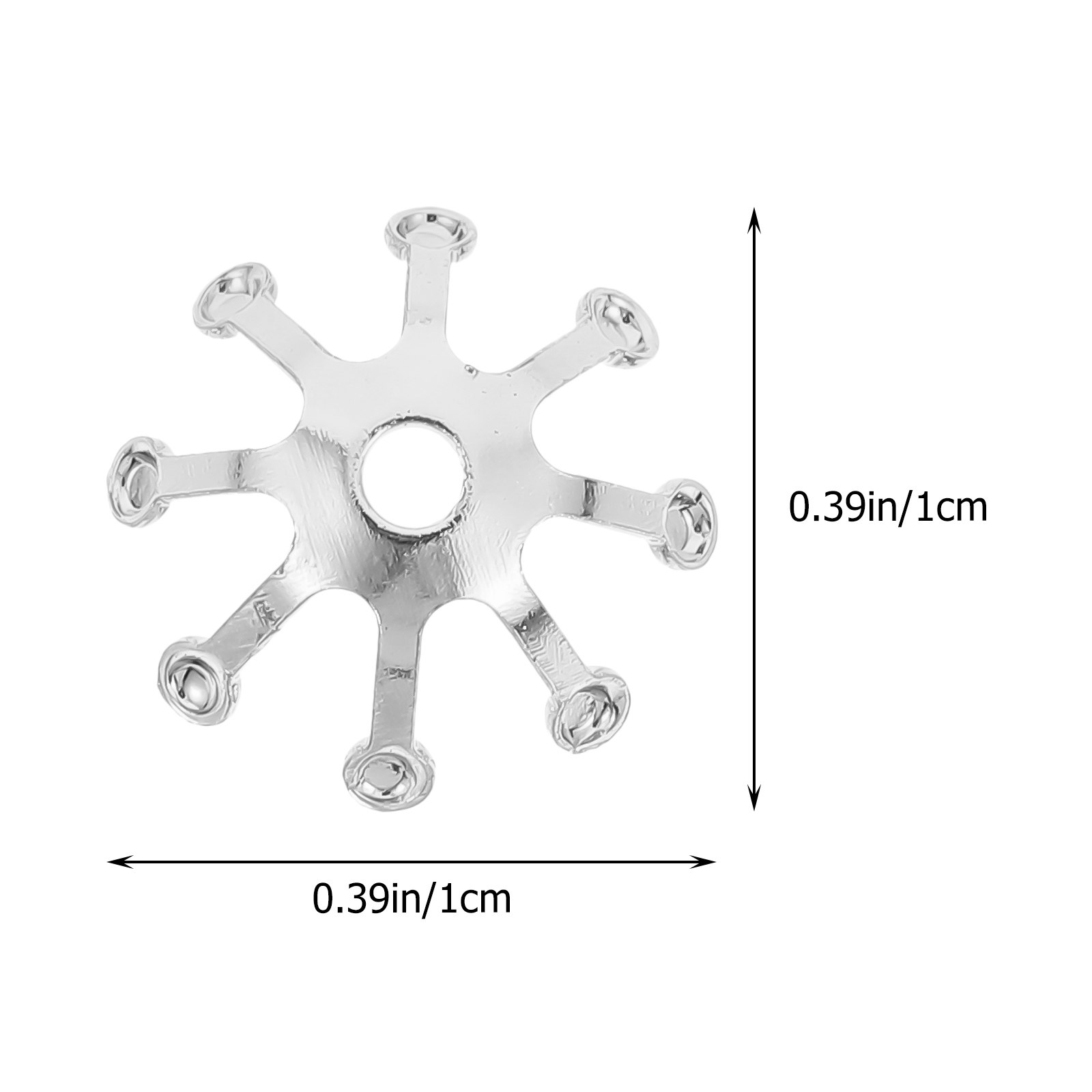 50Pcs Chic Flower Bud Shaped C - Craft Embellishment 评论和价格