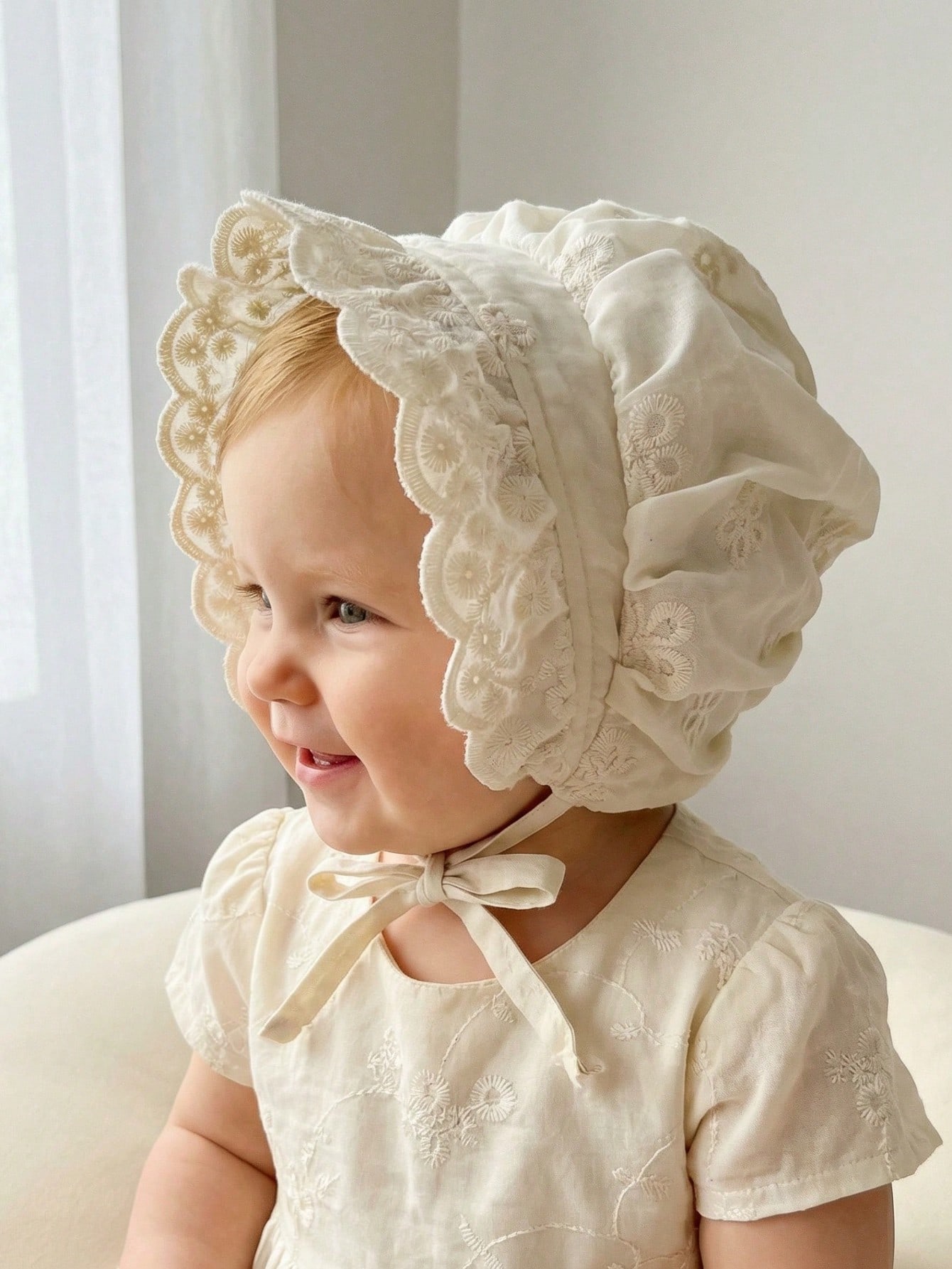1pcs 6-18M Baby Girls White La - Embroidery Embellishments 评论和价格