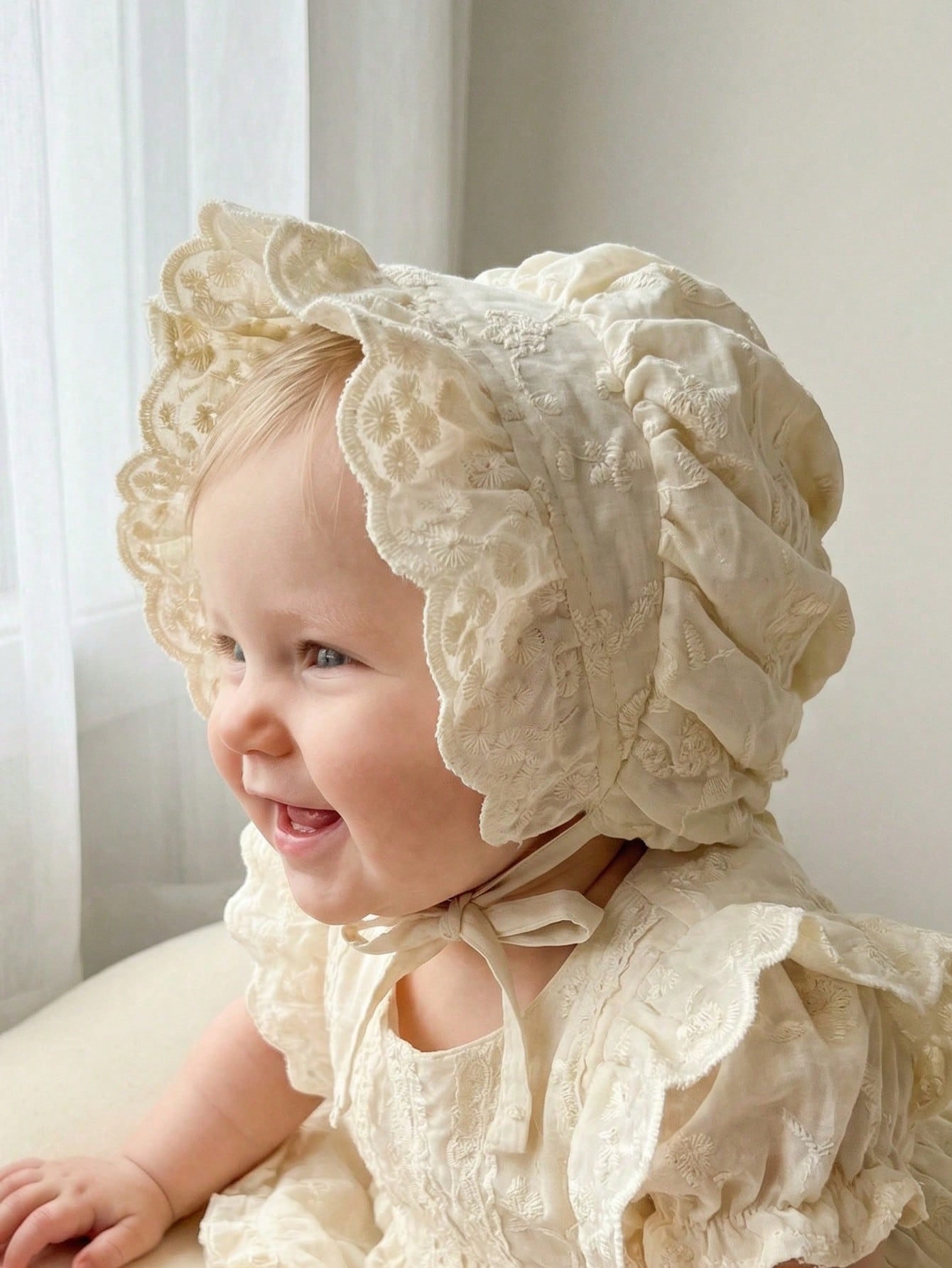 1pcs 6-18M Baby Girls White La - Embroidery Embellishments 评论和价格