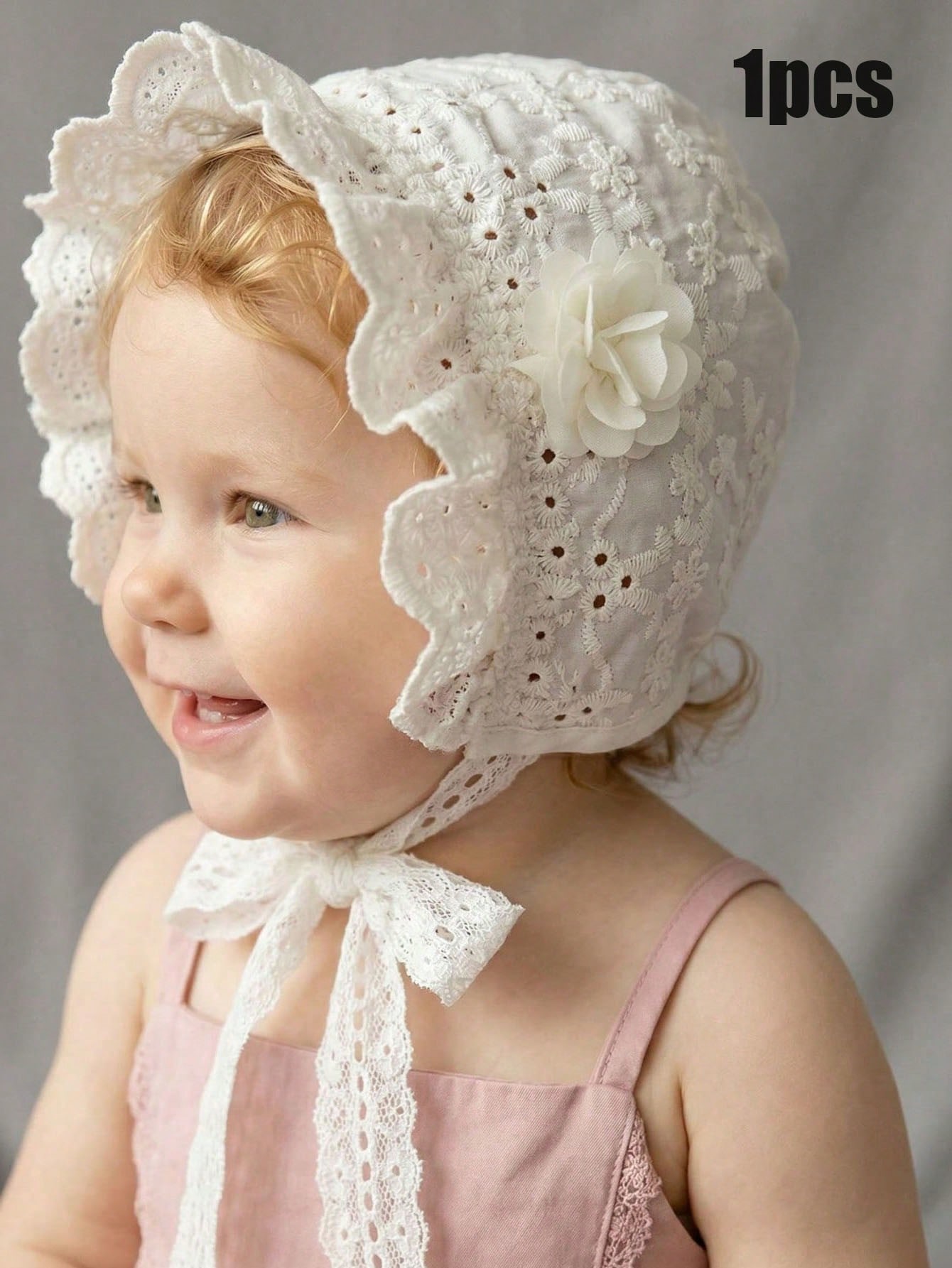 1pcs 6-18M Baby Girls White La - Embroidery Embellishments 评论和价格
