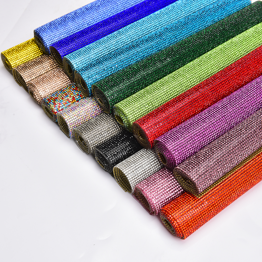 24*40Cm Self Adhesive Rhinesto - Hotfix Rhinestone Sheet 评论和价格
