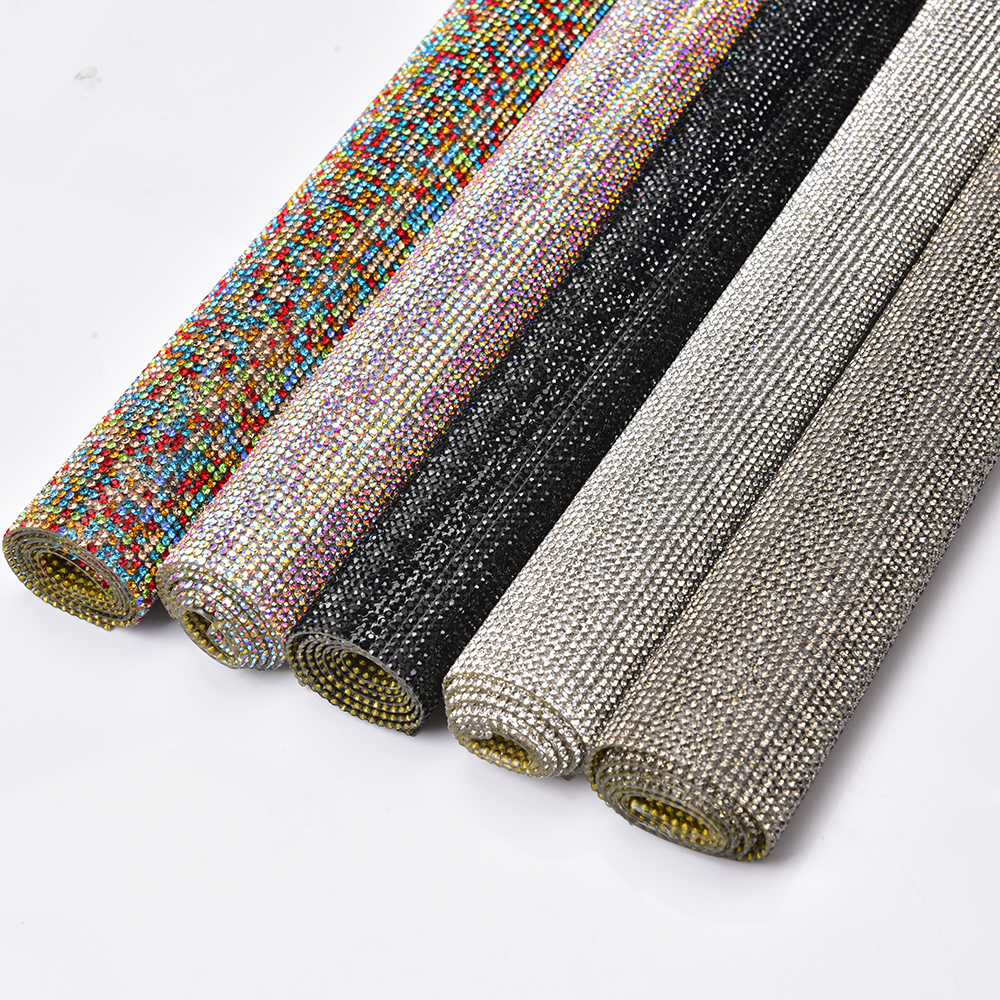 24*40Cm Self Adhesive Rhinesto - Hotfix Rhinestone Sheet 评论和价格