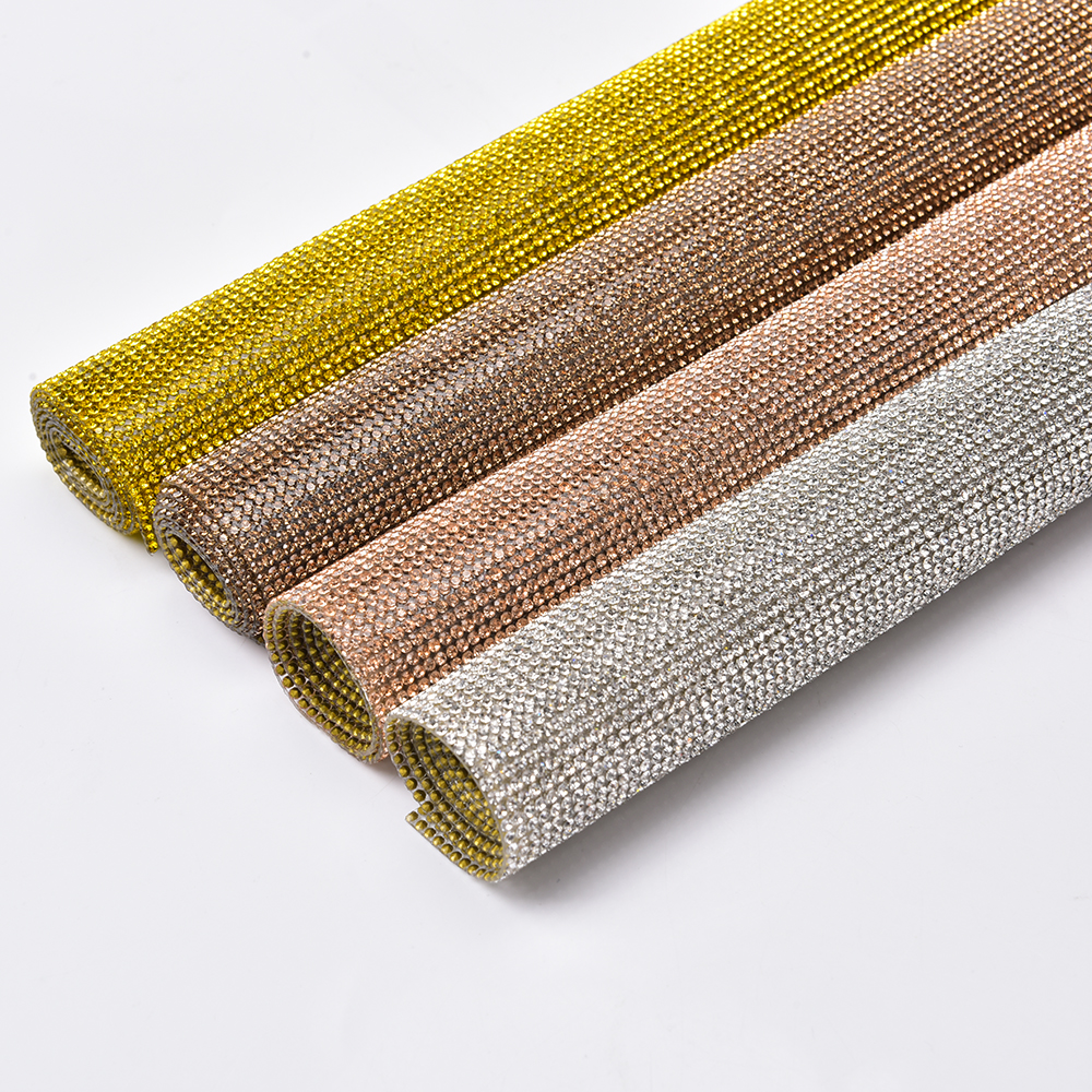 24*40Cm Self Adhesive Rhinesto - Hotfix Rhinestone Sheet 评论和价格