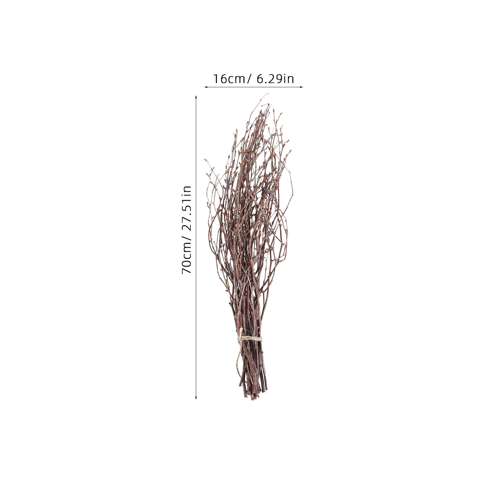 10Pcs 40Cm Birch Branches Real - Craft Embellishment 评论和价格