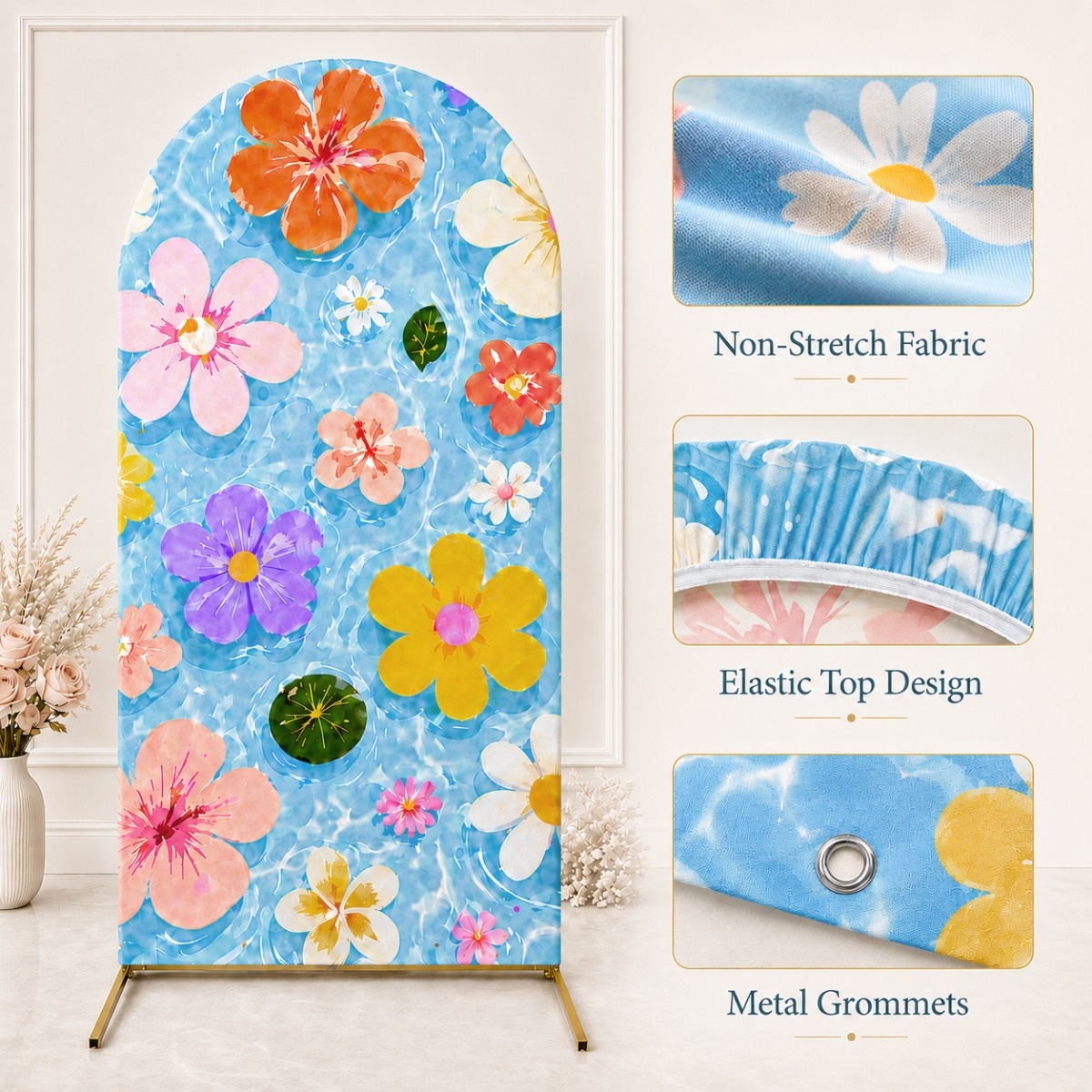 Party Supplies Arch Backdrop C - Sequin Fabric Panel 评论和价格