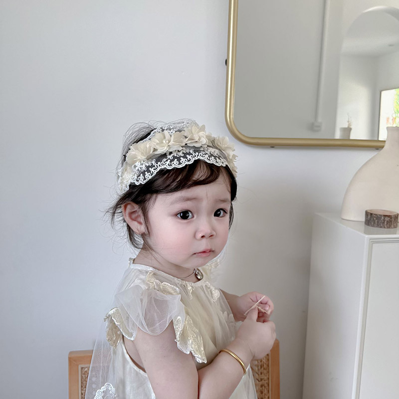 Hollow Lace Baby Princess Head - Embroidery Embellishments 评论和价格