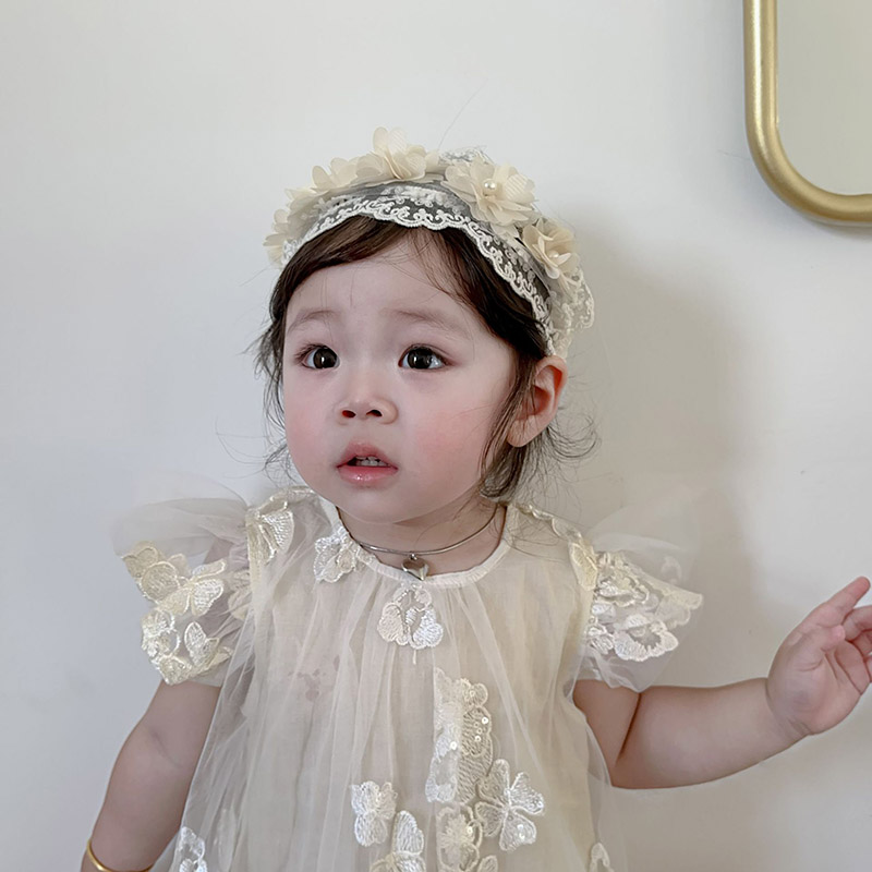 Hollow Lace Baby Princess Head - Embroidery Embellishments 评论和价格