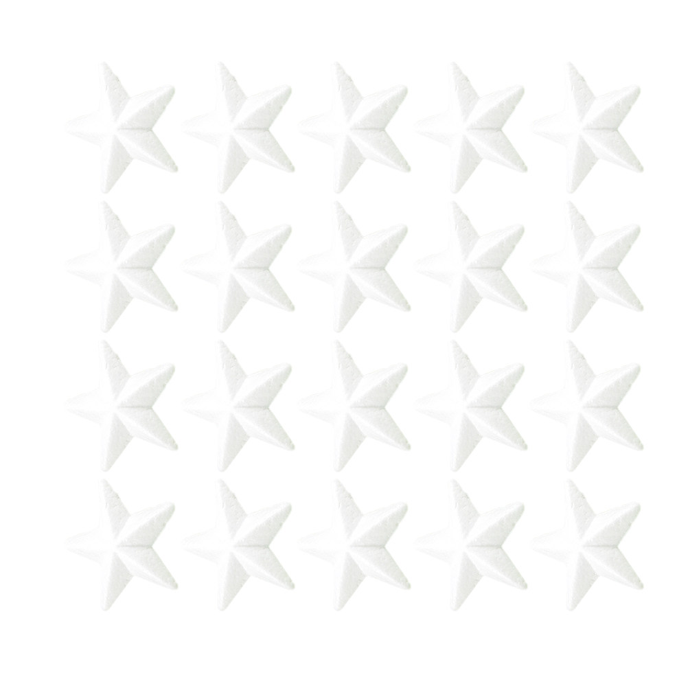 20Pcs Foam Ball Star Decoratio - Craft Embellishment 评论和价格