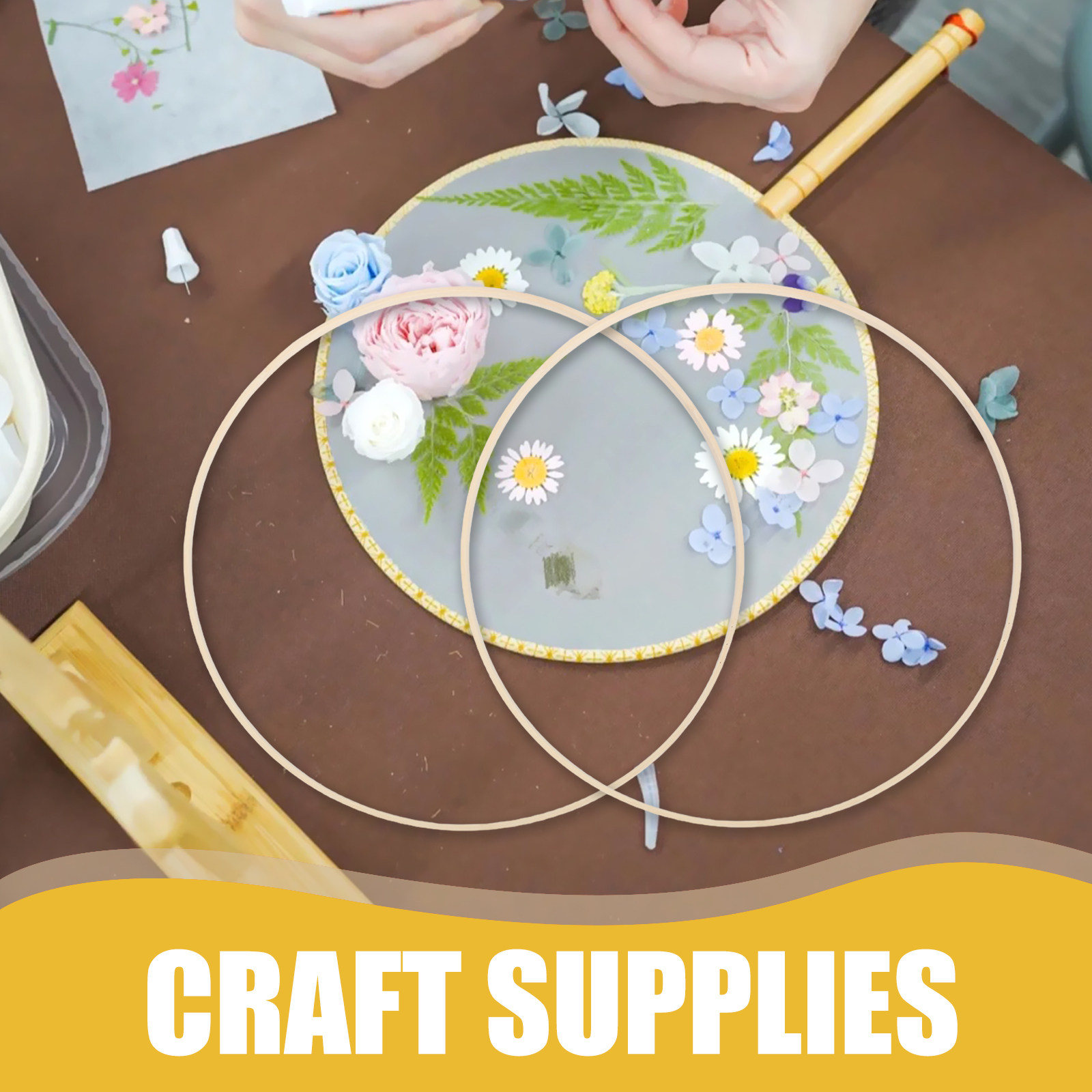 10 Pcs Flower Garland Embroide - Embroidery Craft 评论和价格