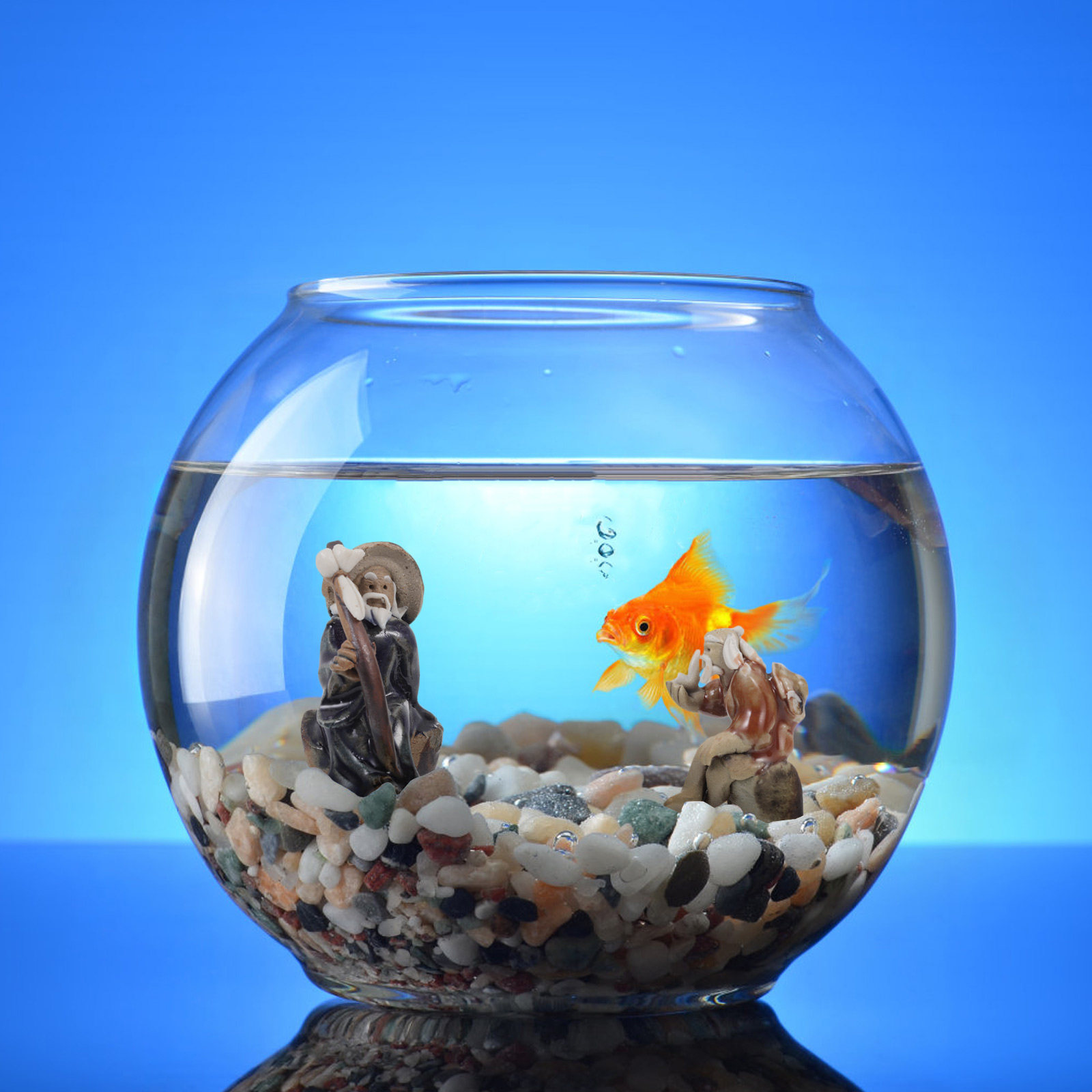 2Pcs Shiwon Folk Ceramic Fish  - Craft Embellishment 评论和价格