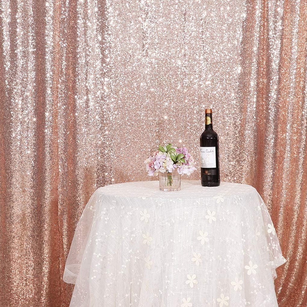 Sequin Backdrop Curtain 60*240 - Sequin Fabric Panel 评论和价格