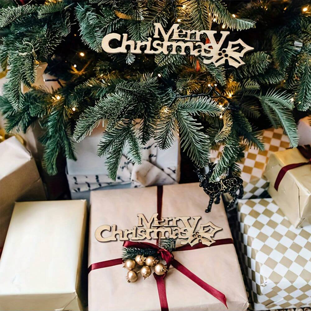 10/20/100Pcs Merry Christmas W - Embellishments For Scrapbooking 评论和价格